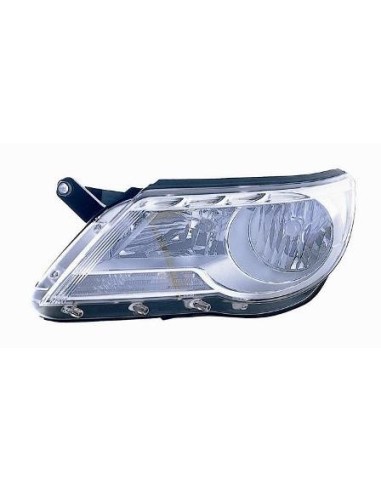 FARO FANALE PROIETTORE ANTERIORE VOLKSWAGEN TIGUAN 2007 in poi 2008 DX DEPO 28840