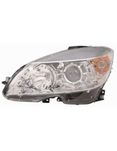 FARO FANALE PROIETTORE ANTERIORE MERCEDES CLASSE CLC 2008 - CLASSE C W204 10/2007 in poi  CON MOTORE ELETT. DX DEPO 28980