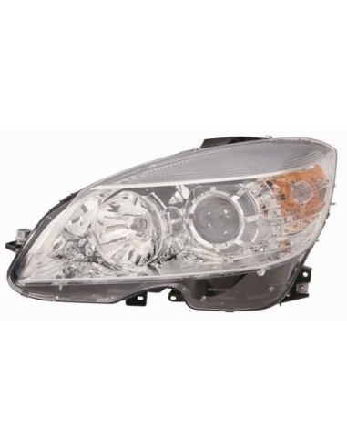FARO FANALE PROIETTORE ANTERIORE MERCEDES CLASSE CLC 2008 - CLASSE C W204 10/2007 in poi  CON MOTORE ELETT. DX DEPO 28980