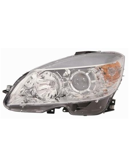 FARO FANALE PROIETTORE ANTERIORE MERCEDES CLASSE CLC 2008 - CLASSE C W204 10/2007 in poi  CON MOTORE ELETT. DX DEPO 28980