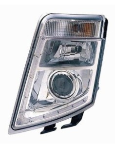 FARO FANALE PROIETTORE ANTERIORE VOLVO TRUCK FH16 2008 MANUALE PARAB. CROMATA A LED DX DEPO 29080