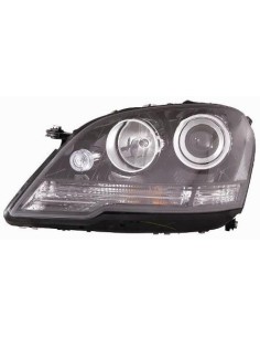 FARO FANALE PROIETTORE ANTERIORE MERCEDES CLASSE M W164 2008 PARAB. NERA DX DEPO 29320