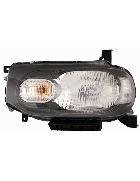 FARO FANALE PROIETTORE ANTERIORE NISSAN CUBE 2010 PARAB. NERA DX DEPO 29690