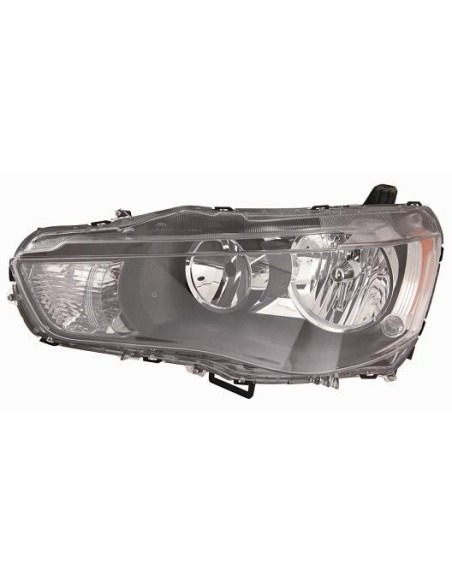 FARO FANALE PROIETTORE ANTERIORE MITSUBISHI OUTLANDER 2010 PARAB. NERA DX DEPO 29770