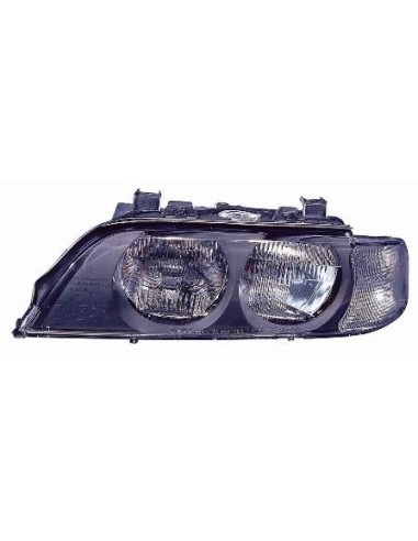FARO FANALE PROIETTORE ANTERIORE BMW SERIE 5 E39 95' LENTE BIANCO DX DEPO 34500