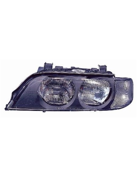 FARO FANALE PROIETTORE ANTERIORE BMW SERIE 5 E39 95' LENTE BIANCO DX DEPO 34500