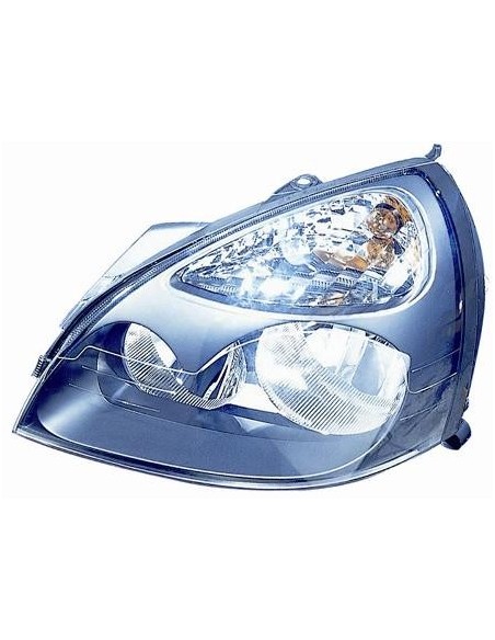 FARO FANALE PROIETTORE ANTERIORE RENAULT CLIO 2001 PARAB. NERA DX DEPO 35940