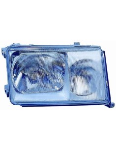 FARO FANALE PROIETTORE ANTERIORE MERCEDES 124 89 CORNICE CROMATA DX DEPO 36880