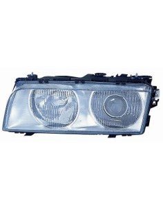FARO FANALE PROIETTORE ANTERIORE BMW SERIE 7 E38 95 H1-H7 PARAB. CROM. DX DEPO 37620