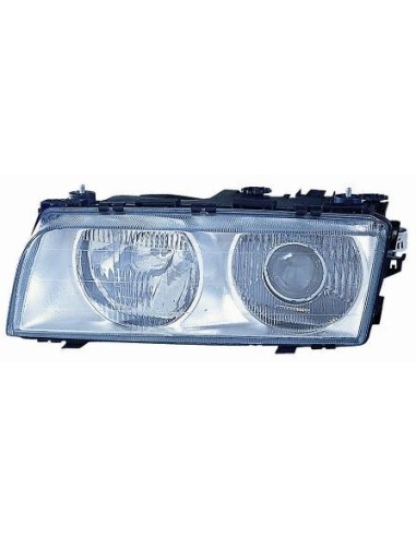 FARO FANALE PROIETTORE ANTERIORE BMW SERIE 7 E38 95 H1-H7 PARAB. CROM. DX DEPO 37620