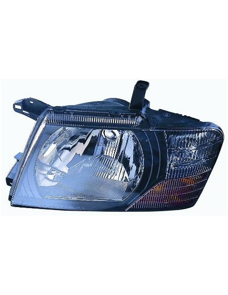 FARO FANALE PROIETTORE ANTERIORE MITSUBISHI PAJERO 2001 PARAB. NERA DX DEPO 38400