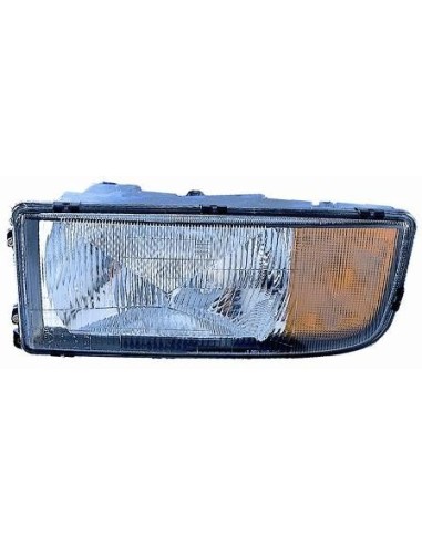 FARO FANALE PROIETTORE ANTERIORE MERCEDES ACTROS DX FAN. ARANCIO REG. EL.DEPO 38500