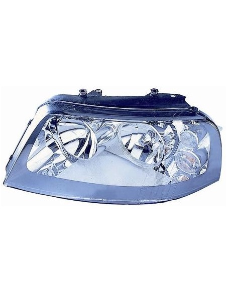 FARO FANALE PROIETTORE ANTERIORE VOLSWAGEN SHARAN 2000 PARAB. GRIGIA/NERA DX DEPO 39280