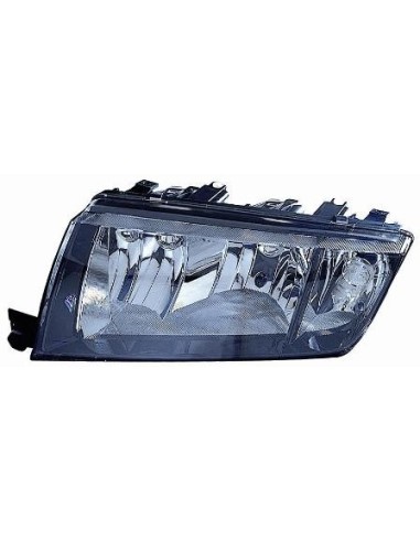 FARO FANALE PROIETTORE ANTERIORE SKODA FABIA 98 PARAB. NERA DX DEPO 39360