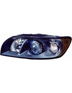 FARO FANALE PROIETTORE ANTERIORE VOLVO S40 / V50 2004 XENON PARAB. NERA DX DEPO 39550