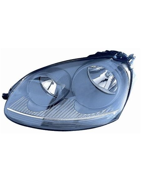 FARO FANALE PROIETTORE ANTERIORE VOLKSWAGEN GOLF V 2003 PARAB. NERA DX DEPO 39670