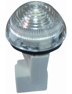 FANALINO/LUCCIOLA LATERALE FIAT 600 BIANCO DXSX COMPLETODEPO 44030