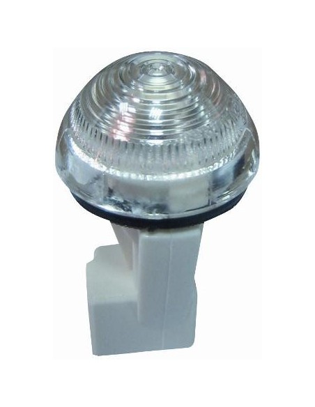 FANALINO/LUCCIOLA LATERALE FIAT 600 BIANCO DXSX COMPLETODEPO 44030