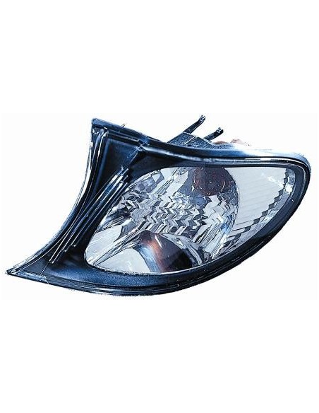 FANALINO ANTERIORE S/P. BMW SERIE 3 E46 2002 DX (CORNICE NERA)DEPO 44670