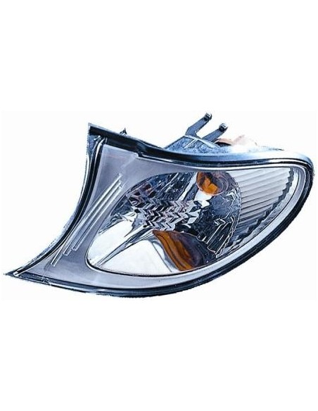 FANALINO ANTERIORE S/P. BMW SERIE 3 E46 2002 BERLINA DX (CORNICE CROMATA)DEPO 44690