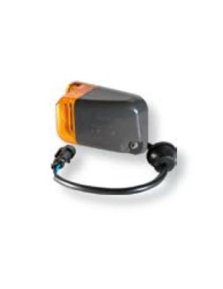 FANALINO/LUCCIOLA LATERALE IVECO EUROTECH 93 ARANCIO CORPO GRIGIO DX DEPO 47450