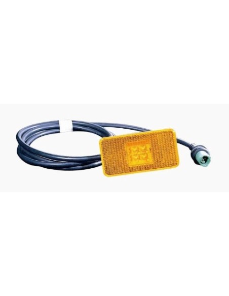 FANALINO/LUCCIOLA LATERALE SCANIA 114 - 124 P94 - T164 ARANCIO A LED DXSX DEPO 48060