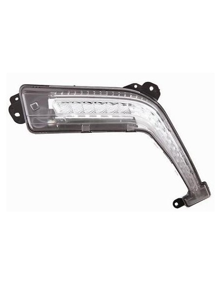 FANALINO ANTERIORE PEUGEOT 308 2011 LUCE DIURNA A LED DX DEPO 48941