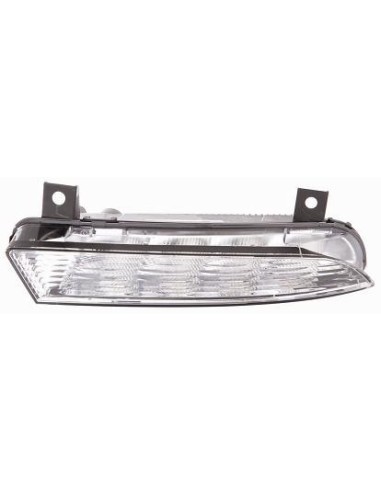 FANALINO ANTERIORE SKODA OCTAVIA 2009 MOD. RS C/LUCE DIURNA A LED DX DEPO 48982