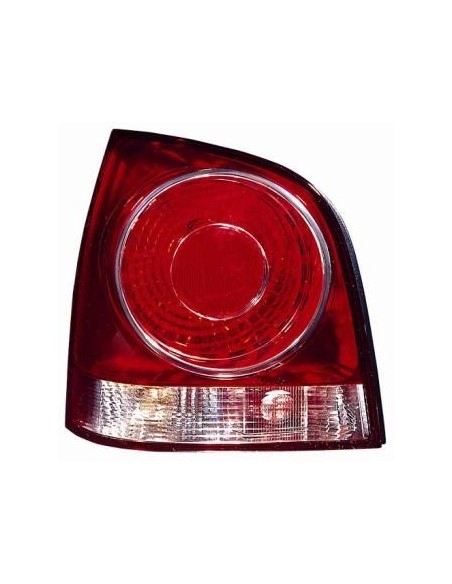 FANALE POSTERIORE VOLKSWAGEN POLO 2005 FONDO ROSSO DX DEPO 501100