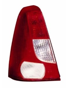 FANALE POSTERIORE S/P. DACIA LOGAN 2006 BERLINA BIANCO-ROSSO DX DEPO 501860