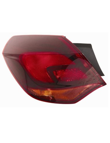 FANALE POSTERIORE S/P. OPEL ASTRA J 2010 5 PORTE ROSSO SCURO ESTERNO DX DEPO 505200