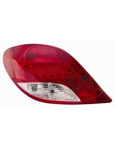 FANALE POSTERIORE S/P. PEUGEOT 207 06/2009 in poi  BIANCO-ROSSO A LED DX DEPO 506150