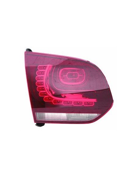 FANALE POSTERIORE S/P. VOLKSWAGEN GOLF VI 2008 GTI (R) INTERNO A LED ROSSO SCURO DX DEPO 506730