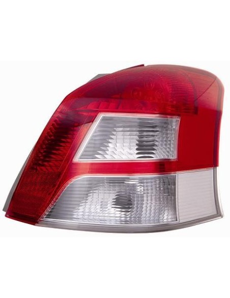 FANALE POSTERIORE S/P. TOYOTA YARIS 2009 BIANCO/ROSSO A LED DX DEPO 507177