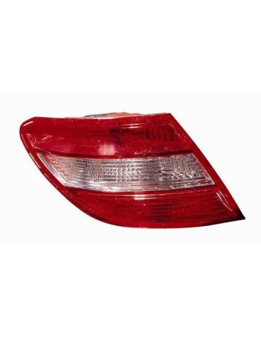FANALE POSTERIORE MERCEDES CLASSE C W204 2006 BERLINA BIANCO-ROSSO DX DEPO 507213