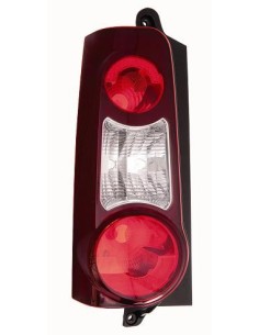 FANALE POSTERIORE S/P. CITROEN BERLINGO - PEUGEOT PARTNER 2008 MOD. 2 PORTE CORPO NERO DX DEPO 507217
