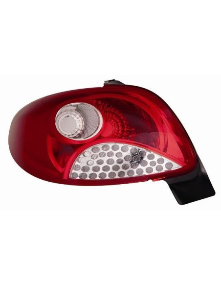FANALE POSTERIORE S/P. PEUGEOT 206 PLUS 2008 BIANCO-ROSSO MOD. VISTEON DX DEPO 507319