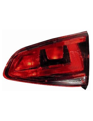 FANALE POSTERIORE S/P. VOLKSWAGEN GOLF VII 2012 BIANCO-ROSSO FONDO SCURO INTERNO DX DEPO 507465