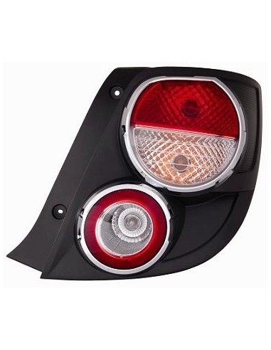 FANALE POSTERIORE S/P. CHEVROLET AVEO 2011 5 PORTE BORDO CROMATO DX DEPO 507479