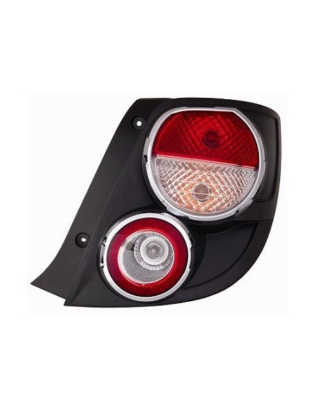 FANALE POSTERIORE S/P. CHEVROLET AVEO 2011 5 PORTE BORDO CROMATO DX DEPO 507479