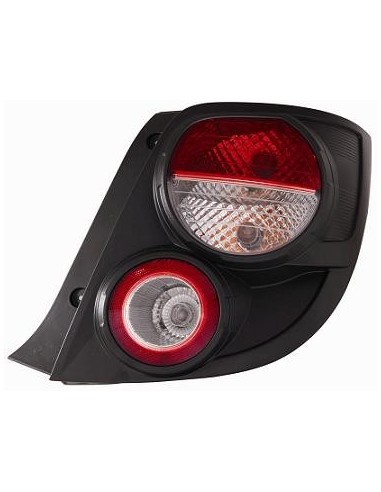 FANALE POSTERIORE S/P. CHEVROLET AVEO 2011 BORDO NERO DX DEPO 507481
