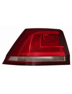 FANALE POSTERIORE S/P. VOLKSWAGEN GOLF VII 2012 STATION WAGON BIANCO-ROSSO ESTERNO DX DEPO 507889