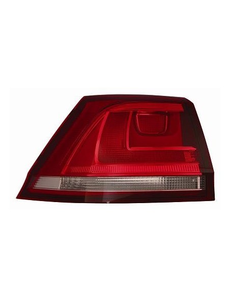 FANALE POSTERIORE S/P. VOLKSWAGEN GOLF VII 2012 STATION WAGON BIANCO-ROSSO ESTERNO DX DEPO 507889