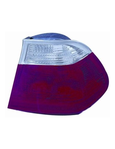 FANALE POSTERIORE S/P. BMW SERIE 3 E46 BERLINA BIANCO/ROSSO DX DEPO 52090