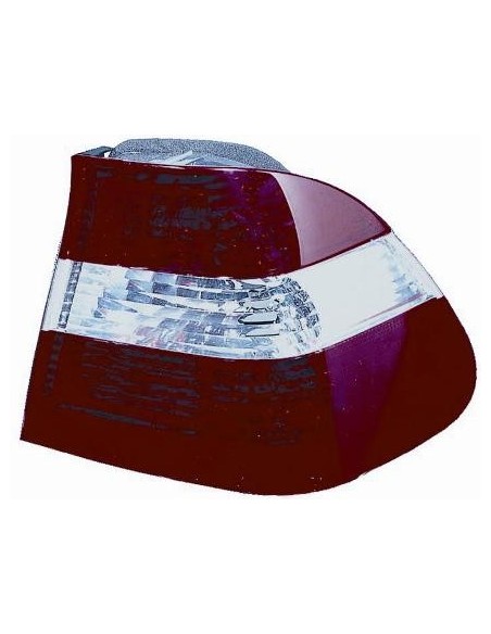 FANALE POSTERIORE S/P. BMW SERIE 3 E46 2002 BERLINA BIANCO/ROSSO DX S\\P ESTERNO DEPO 53150