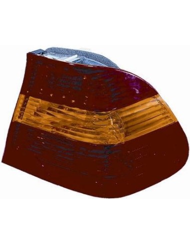 FANALE POSTERIORE S/P. BMW SERIE 3 E46 2002 BERLINA GIALLO/ROSSO DX S\\P ESTERNO DEPO 53170