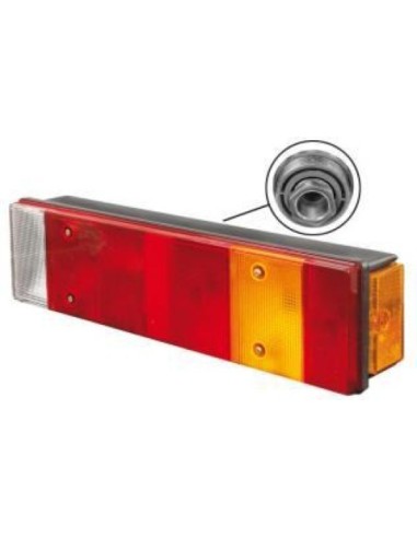 FANALE POSTERIORE RENAULT PREMIUM 340 96' - SCANIA 112 - 113 80 in poi  7 FUNZIONI C/CATADIOTTRO DX DEPO 56300