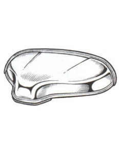 FANALE TARGA FIAT 500 DXSX DEPO 57360