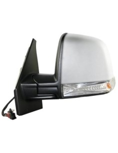RETROVISORE ESTERNO FIAT DOBLO' 10' - OPEL COMBO 12' EL. TERM. C/FAN. C/SON. MOD. COMBI/PANORAMA C/PR. 8PIN DX DEPO 800028