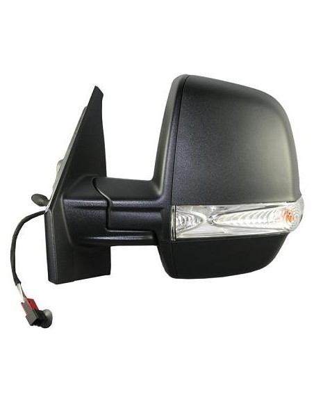 RETROVISORE ESTERNO FIAT DOBLO' 2010- OPEL COMBO 2012 MECC. C/FAN. MOD. CARGO NERO DX DEPO 800029